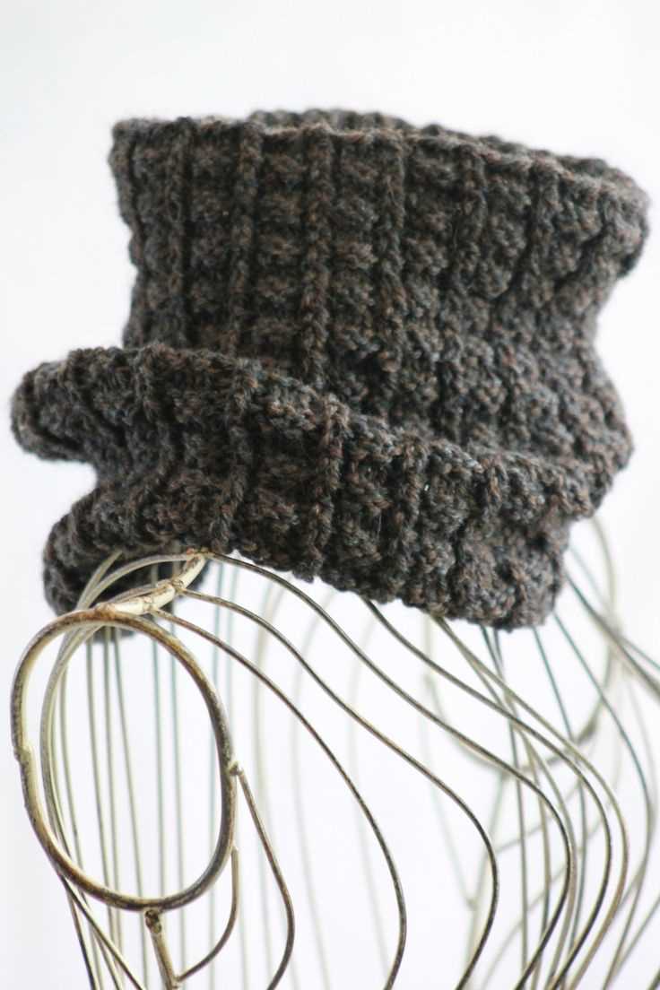 Neck warmer knitting pattern circular needles