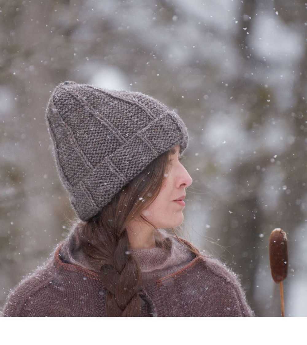Knitted winter hat patterns