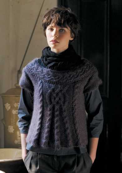 Rowan vest knitting pattern