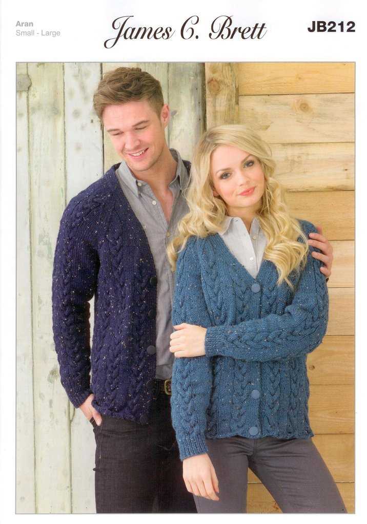 Aran wool cardigan knitting patterns