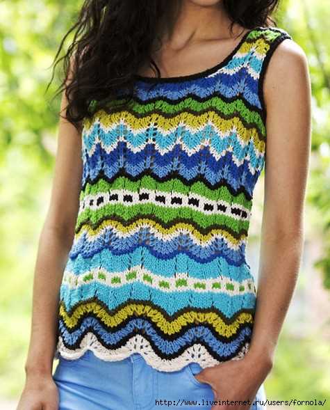 Tank top patterns knitting