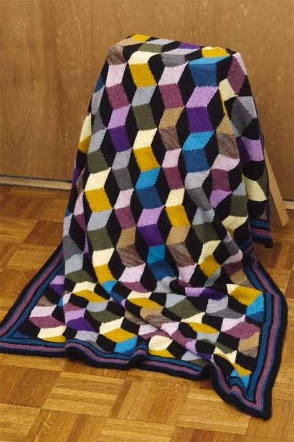 Free knit afghan pattern
