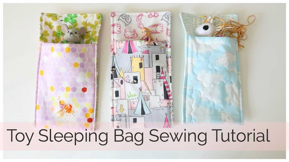 Barbie sleeping bag knitting pattern