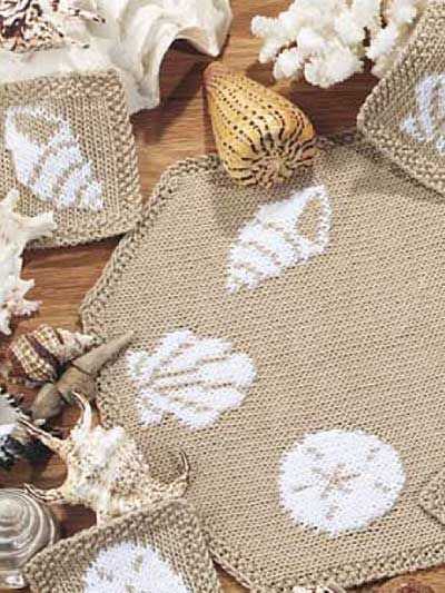 Knit table runner pattern free