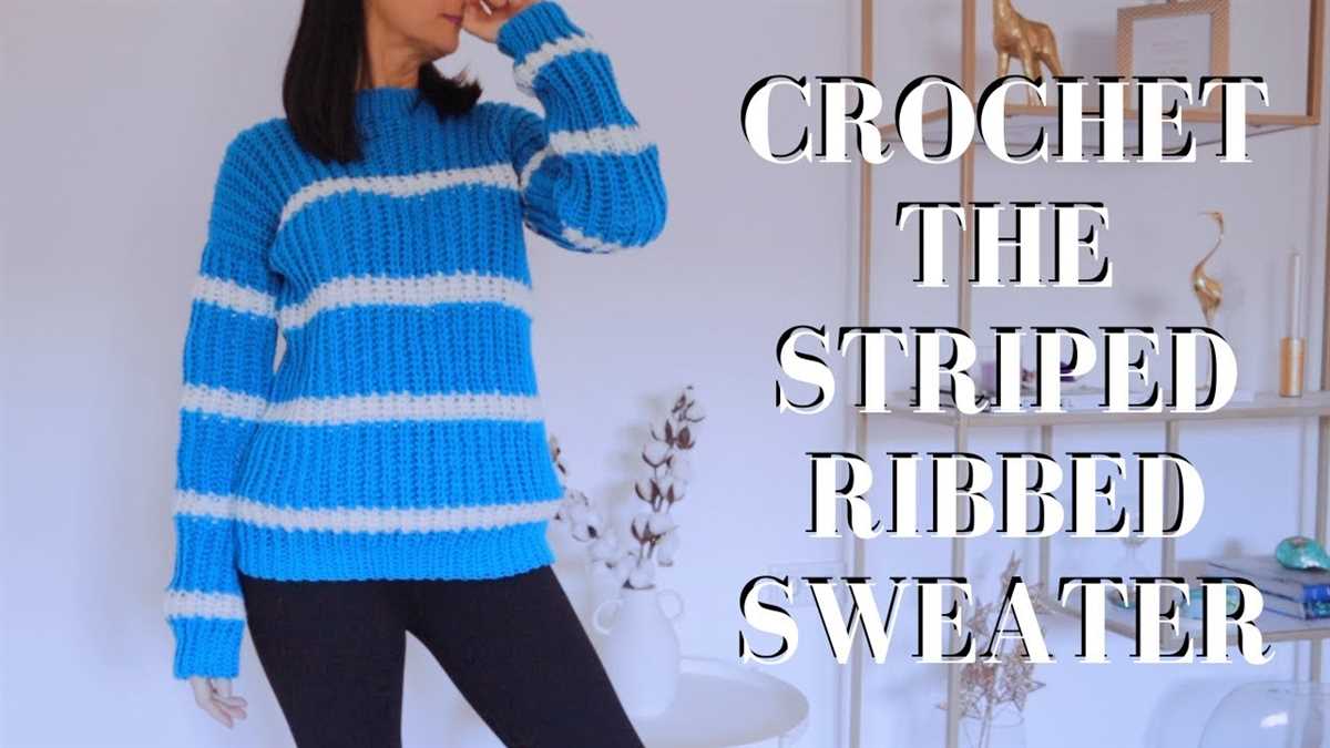 Diagonal stripe knitting pattern