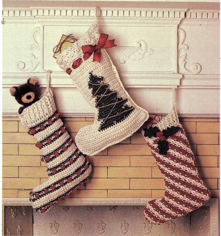 Knitting patterns for christmas stockings uk