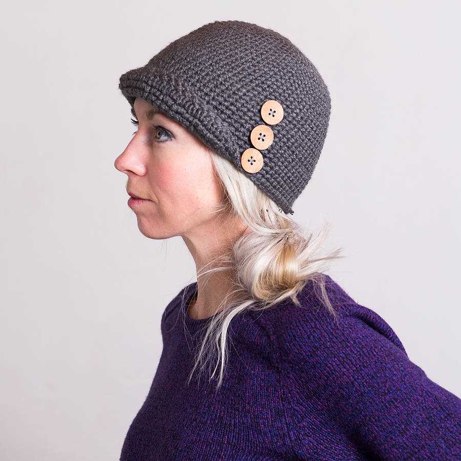 Knit cloche hat free pattern