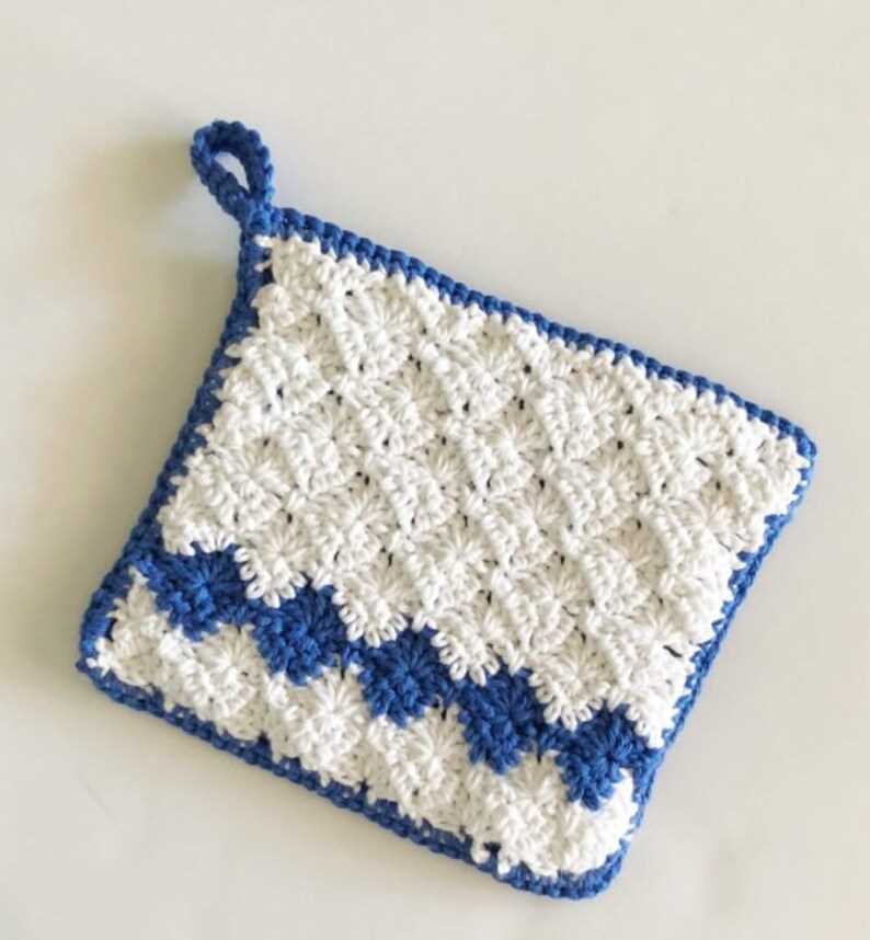 Knit hot pad pattern