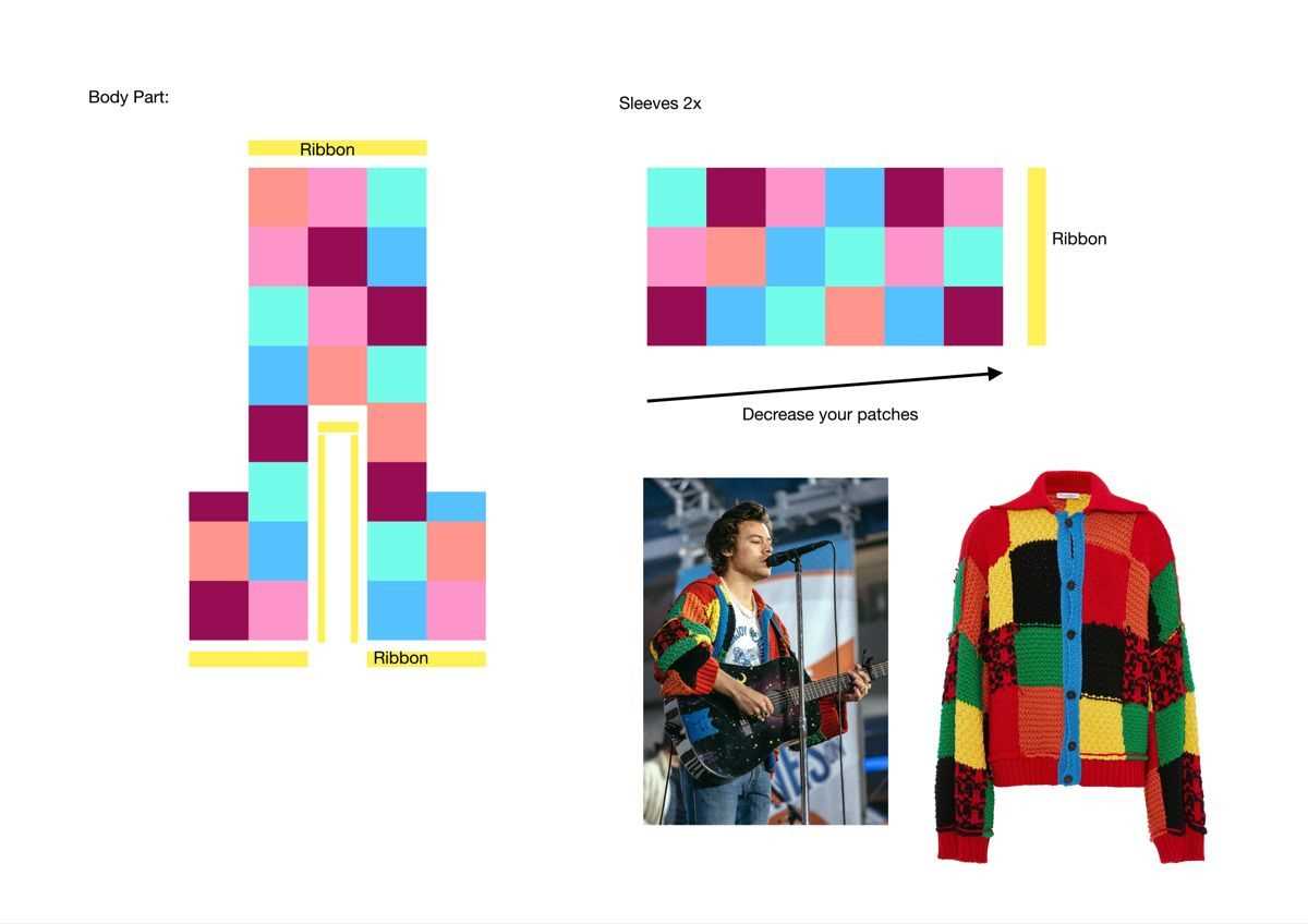 Harry styles sweater knitting pattern