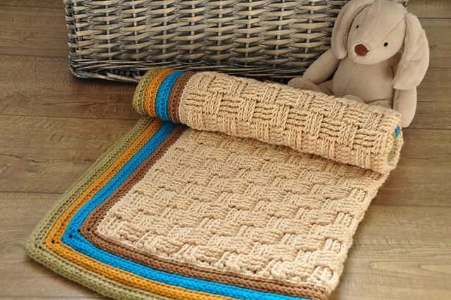 Free printable knitting patterns for baby blankets