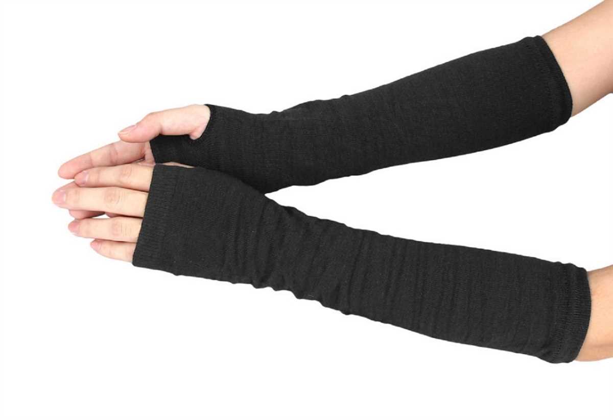Long arm warmers knitting pattern