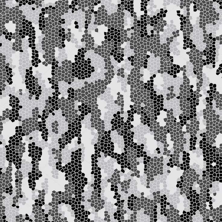 Camouflage knitting pattern