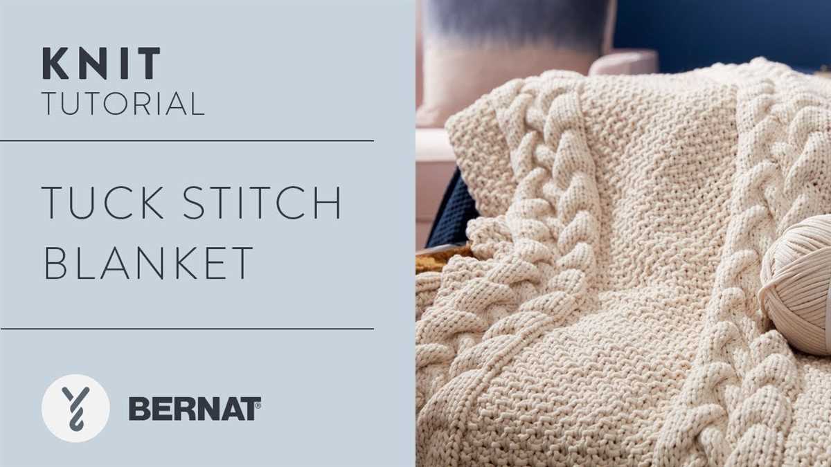 Easy cable knit blanket pattern