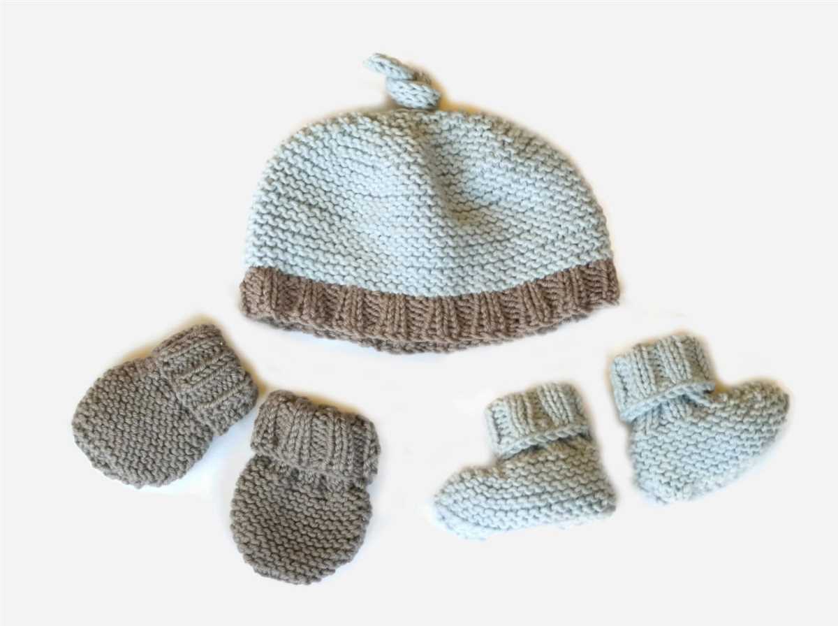 Knitting patterns for mittens and hats