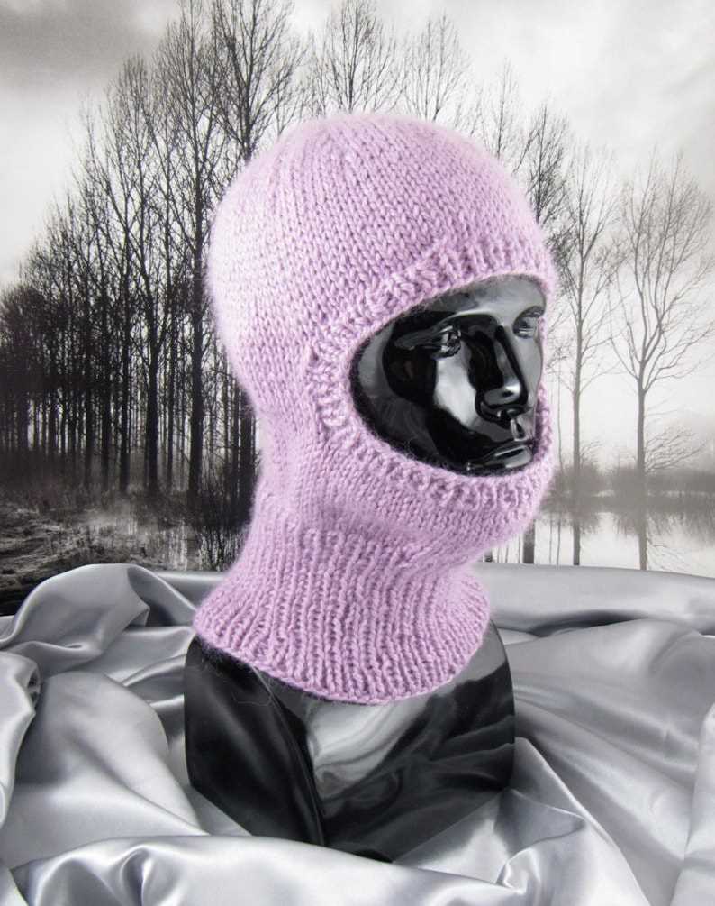 Free easy knitting pattern for a balaclava