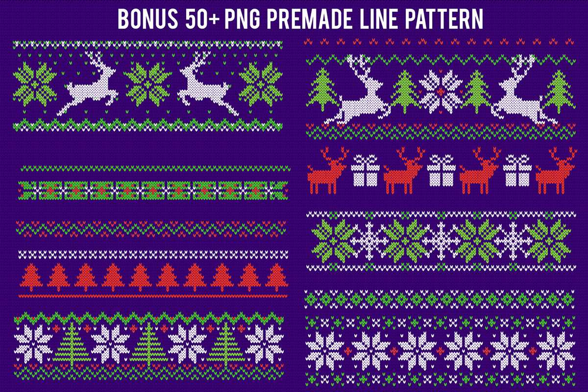 Knitted christmas sweater patterns ugly