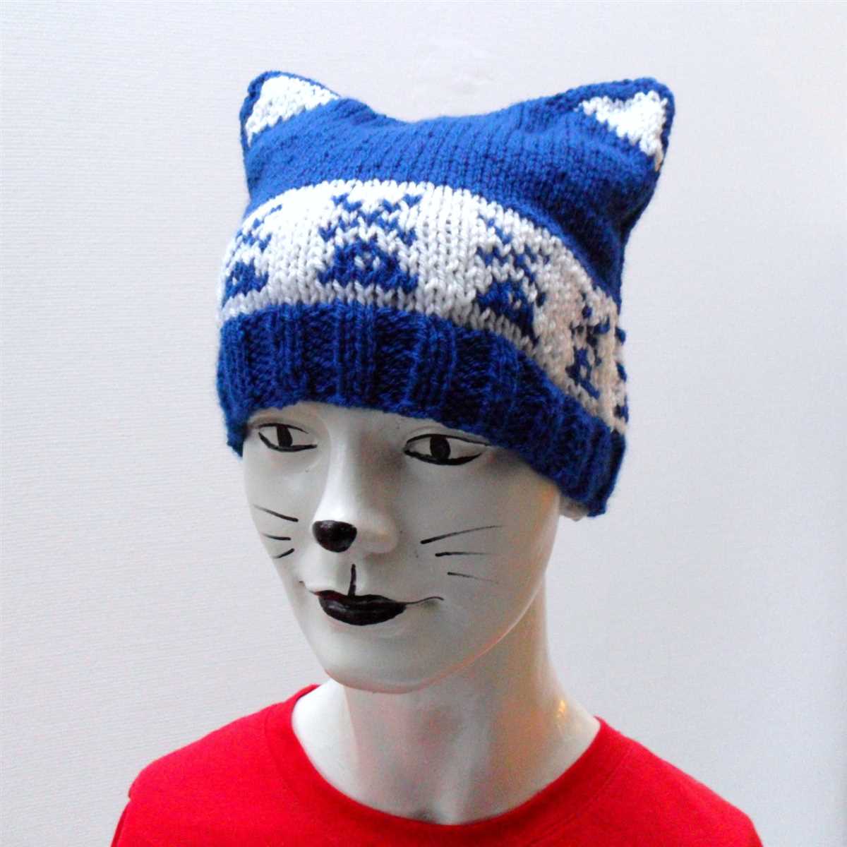 Cat beanie knitting pattern free