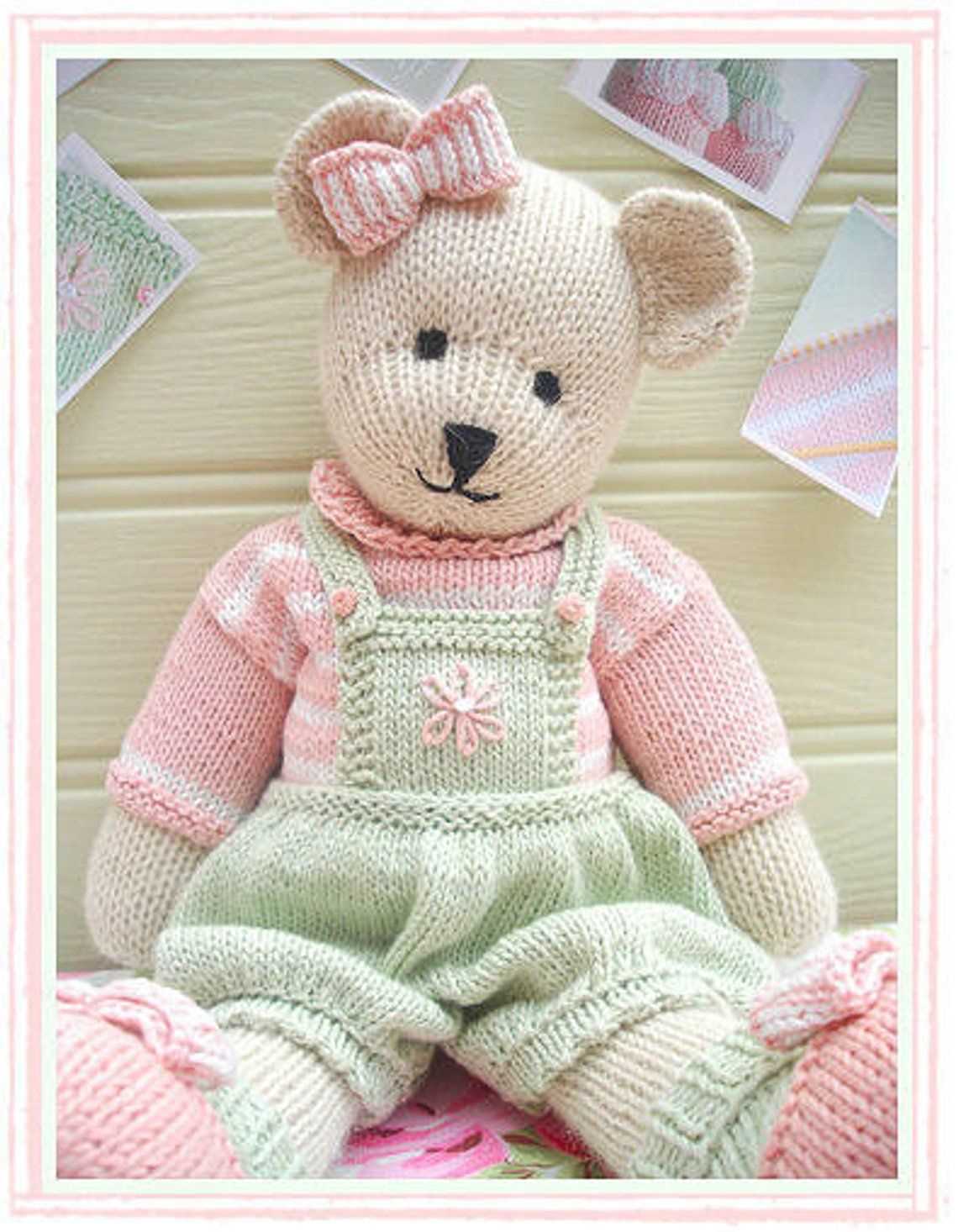 Free teddy bear knitting pattern pdf