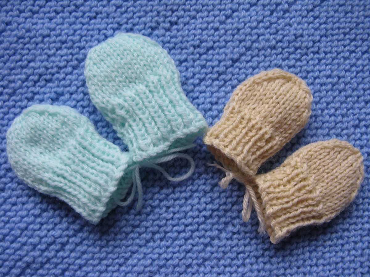 Free knitting patterns for childrens mittens on two needles