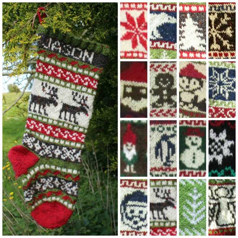Knitting stocking pattern
