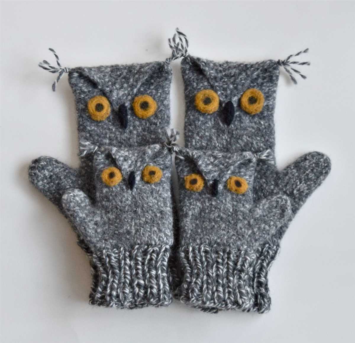 Free knit felted mitten pattern