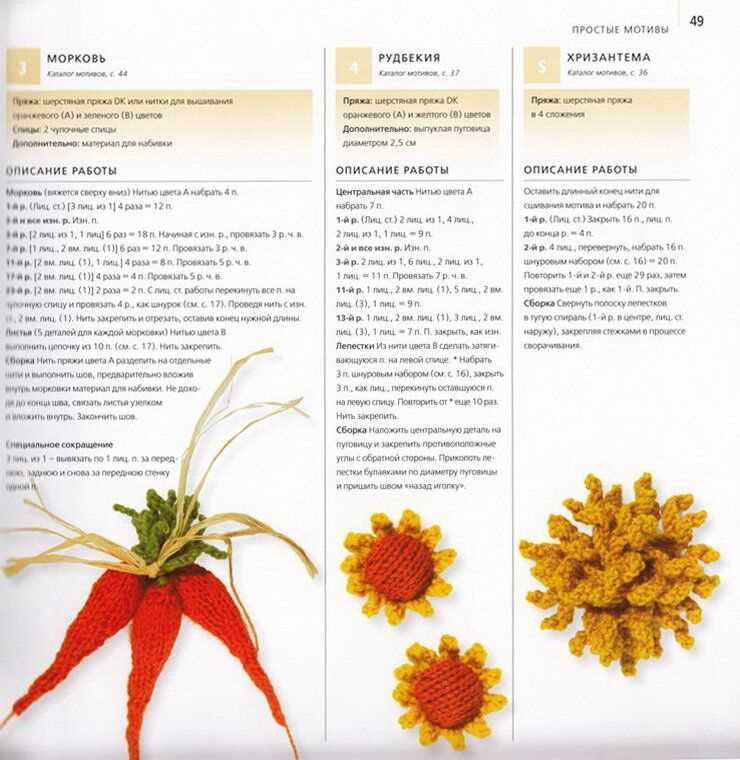 Flowers to knit free patterns