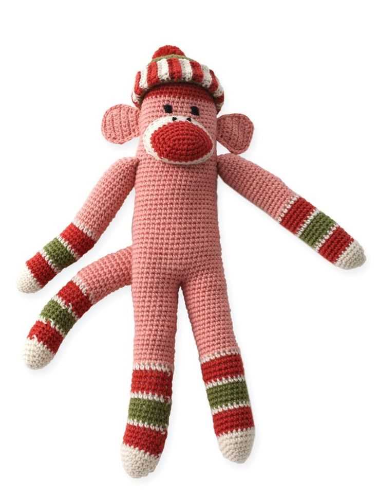 Sock monkey knitting pattern free