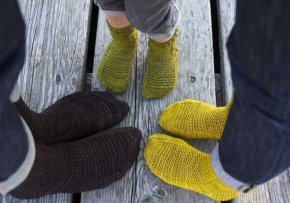 Men's socks pattern knitting