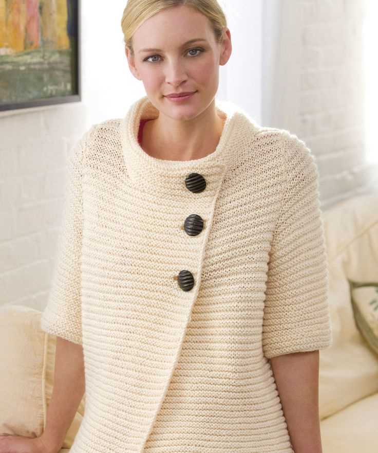 Jutka cardigan free knitting pattern
