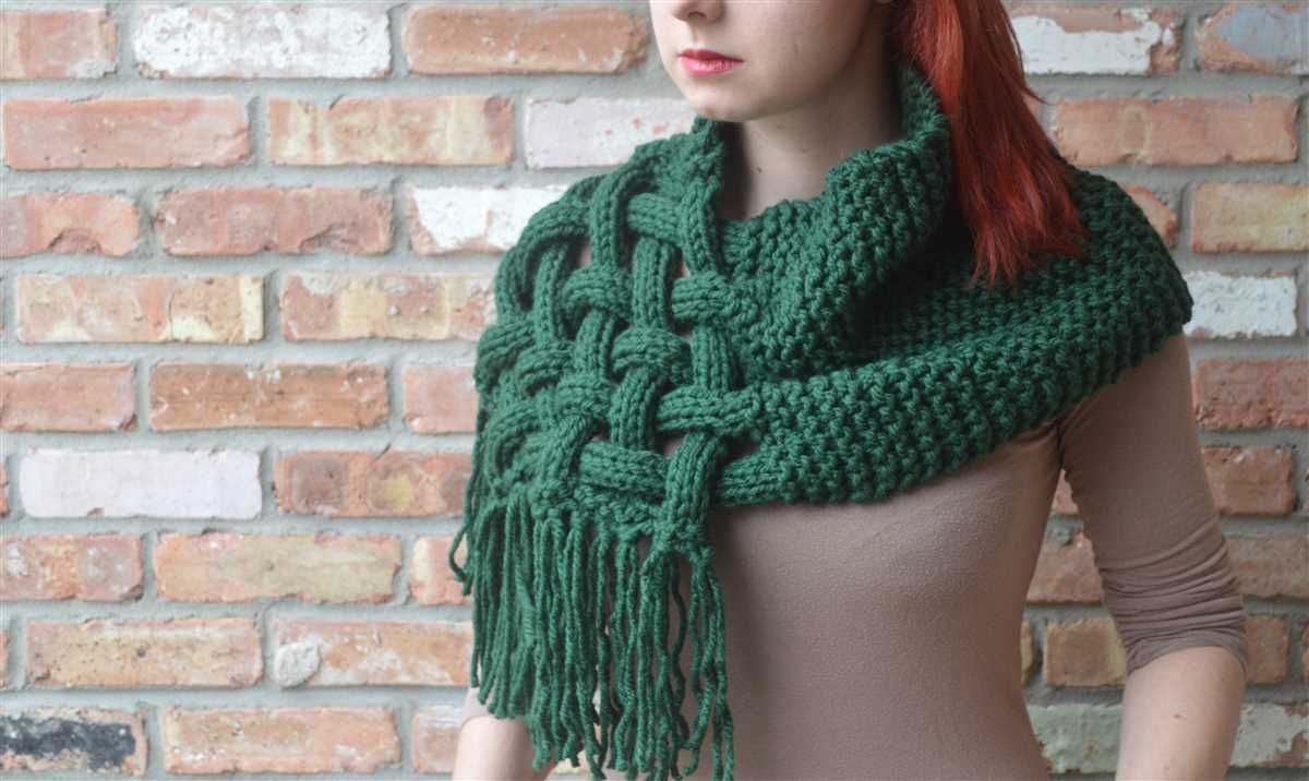 Chunky snood knitting pattern free