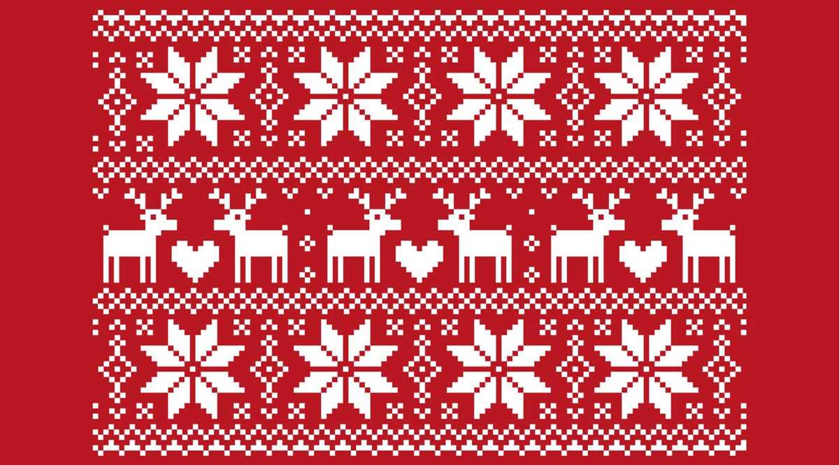 Knitting pattern christmas sweater