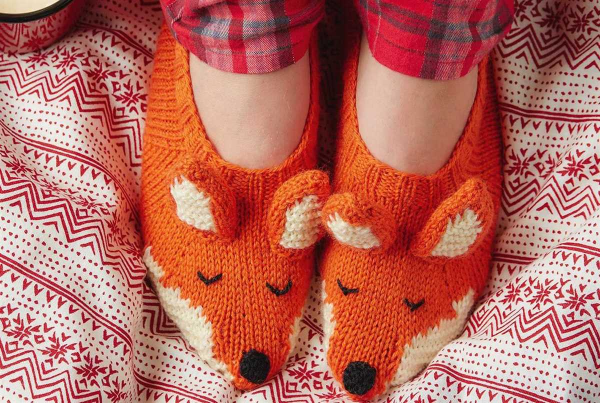 Free knit patterns for slippers