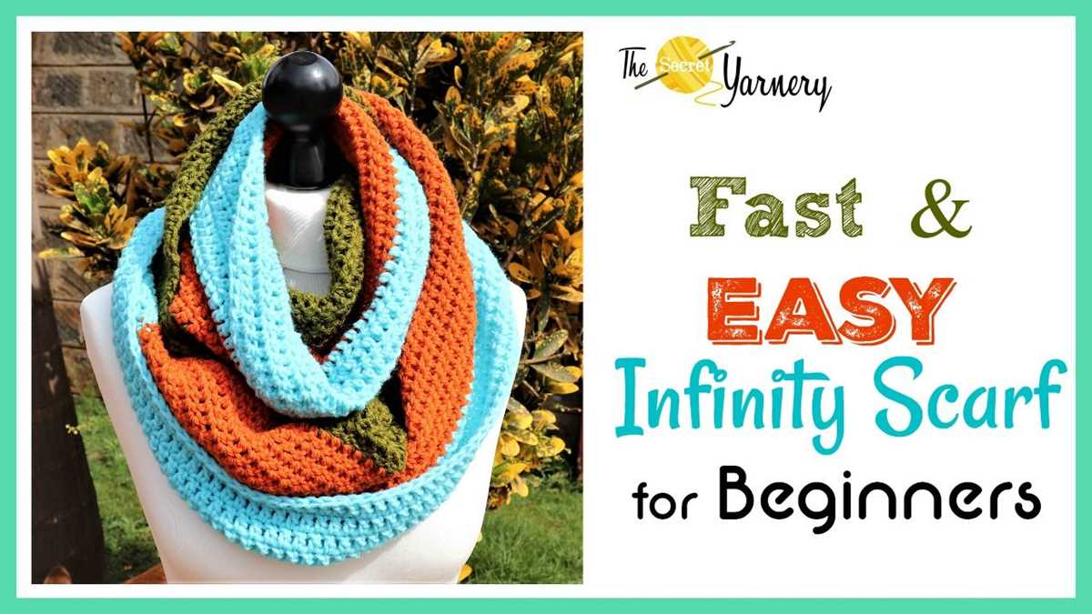 Easy infinity scarf knitting patterns