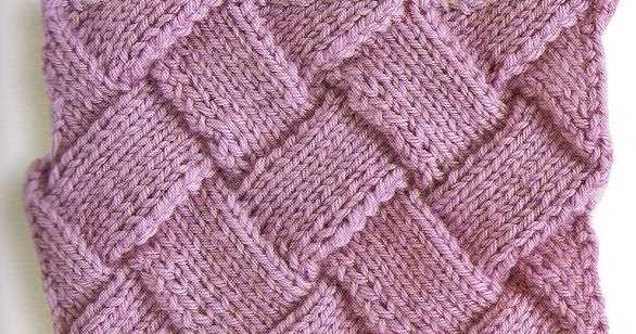 Entrelac knitting pattern free