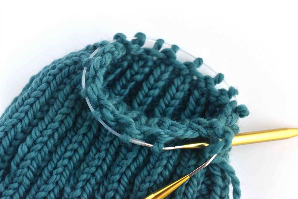 Knitting pattern beanie circular needles