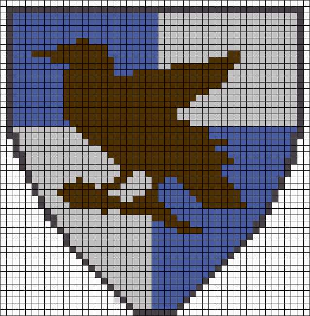Ravenclaw knitting pattern