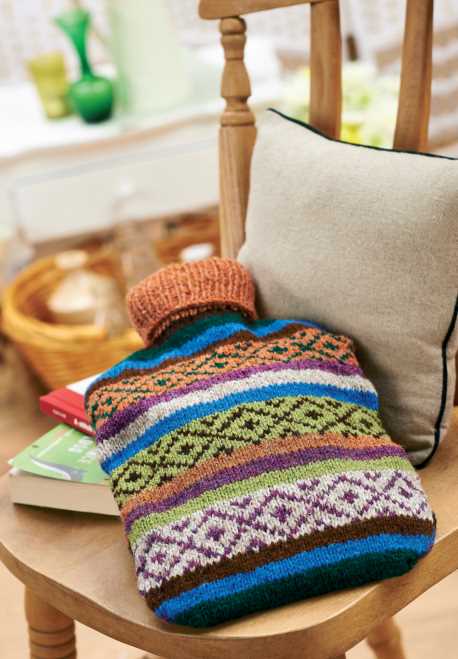 Hot water bottle cover knitting pattern free