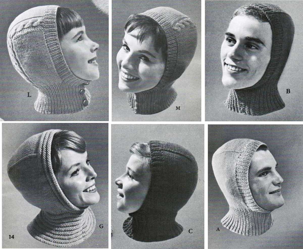 Helmet knit hat pattern free