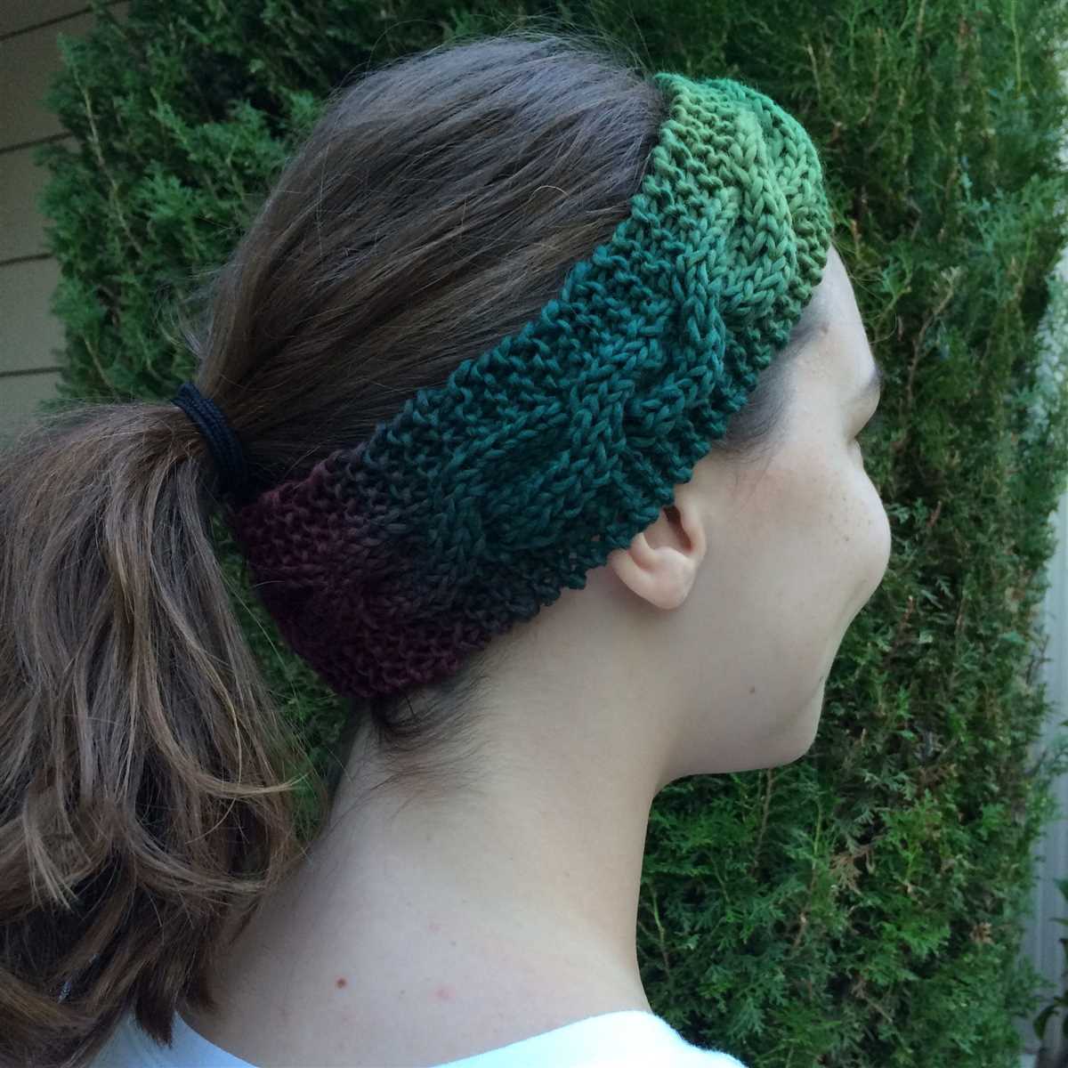 Headband knitting patterns for beginners