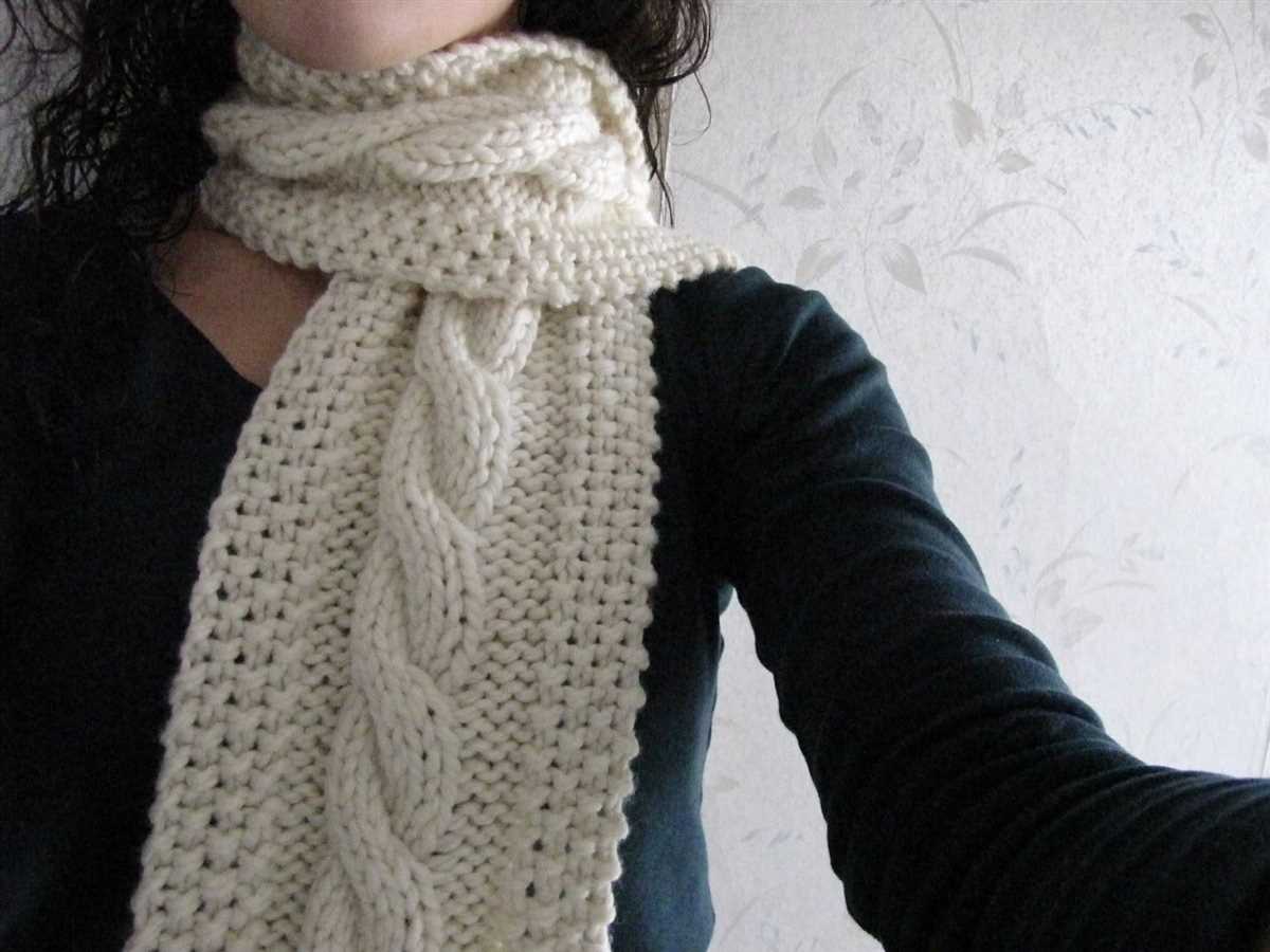 Effortlessly Craft a Stylish Scarf with This Beginner's Knitting Pattern Easy ladies scarf knitting pattern