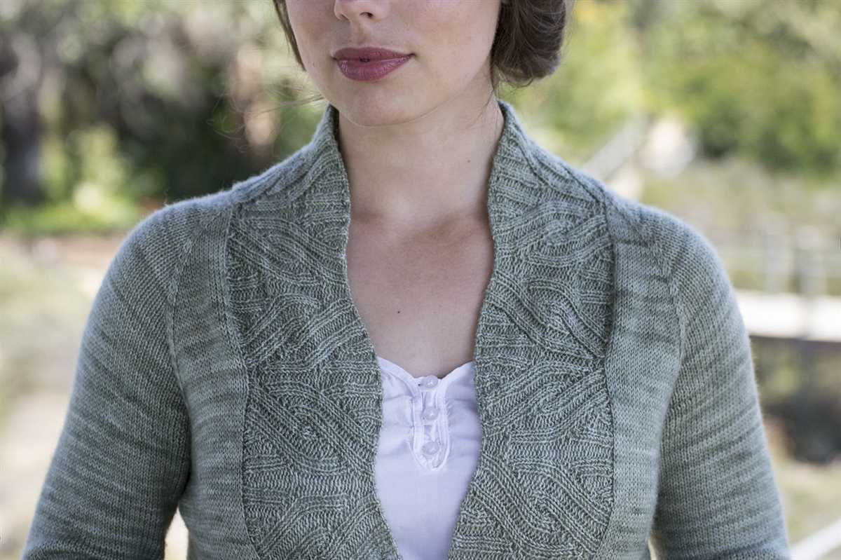Cotton cardigan knitting pattern free