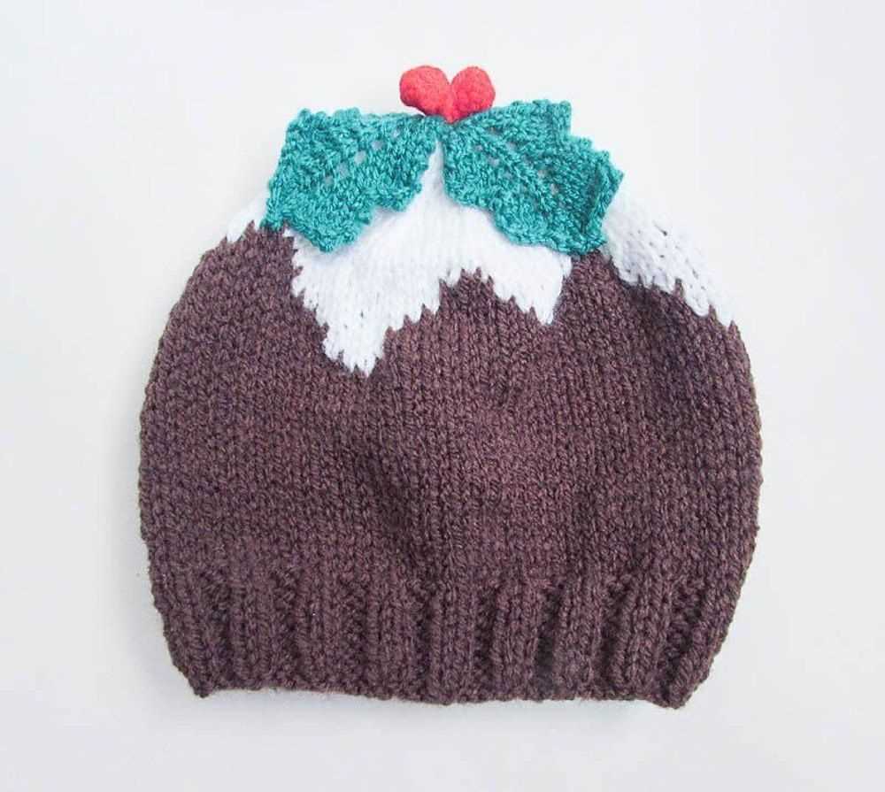 Christmas pudding knitting pattern
