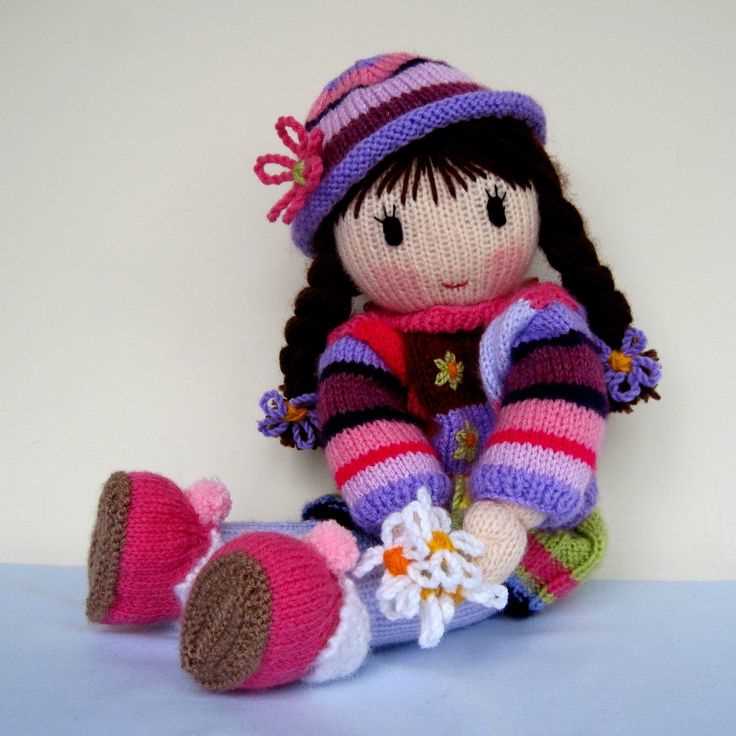 Knitted doll sweater pattern free