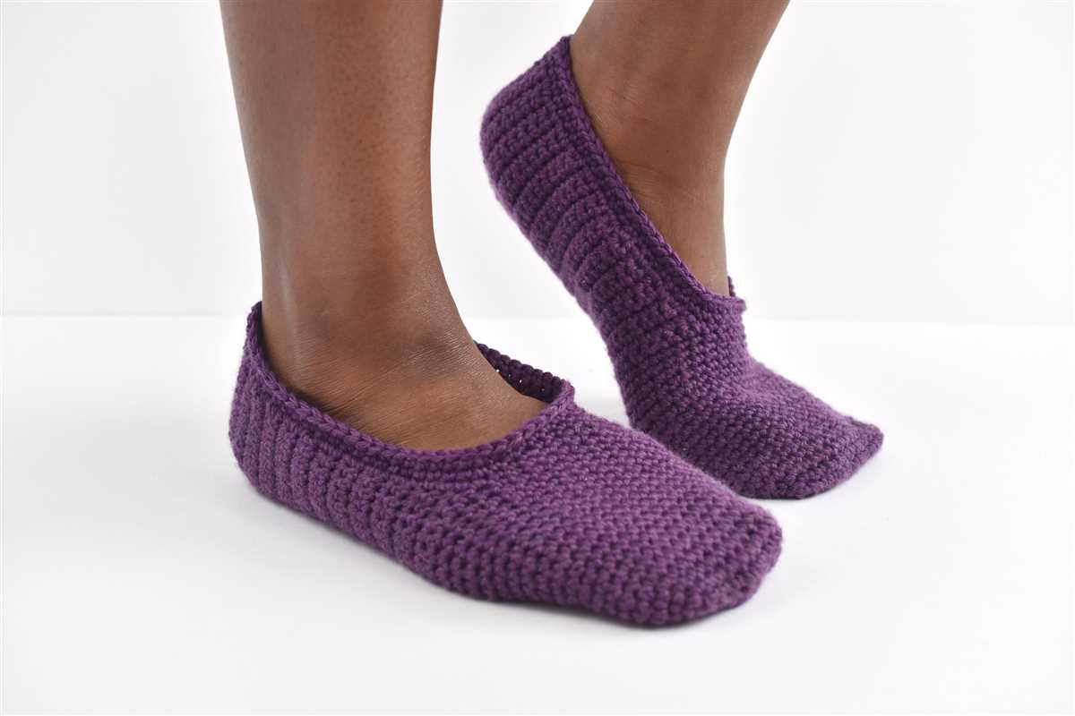 Knitted house slippers pattern free