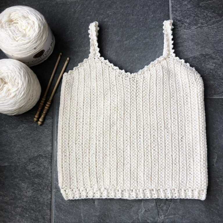 Knit camisole pattern