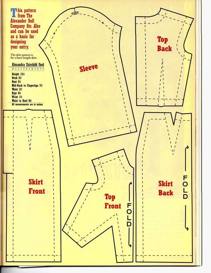 Barbie doll clothes knitting patterns free printable