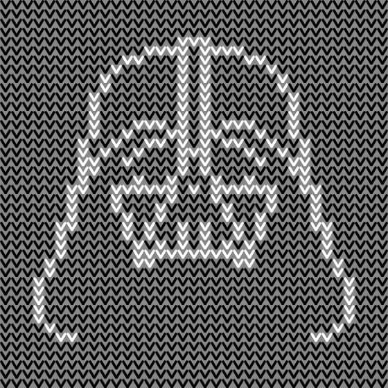 Darth vader knit hat pattern