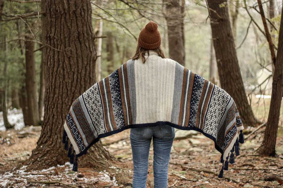 Wrap shawl knitting pattern