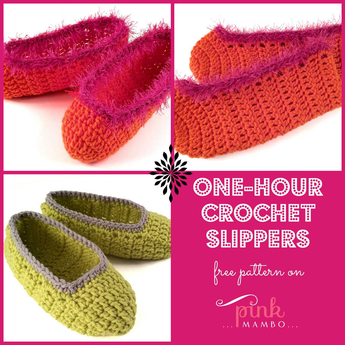 Knitted house slippers pattern free