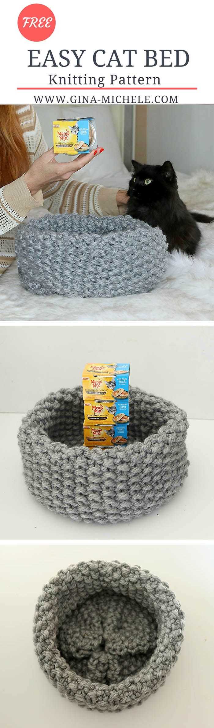 Knit your own cat pattern